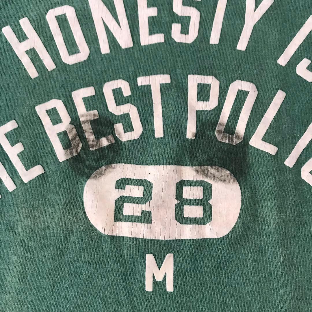 美品【デニム&ダンガリー】ミッキー落書きTシャツ110 ディズニーコラボ