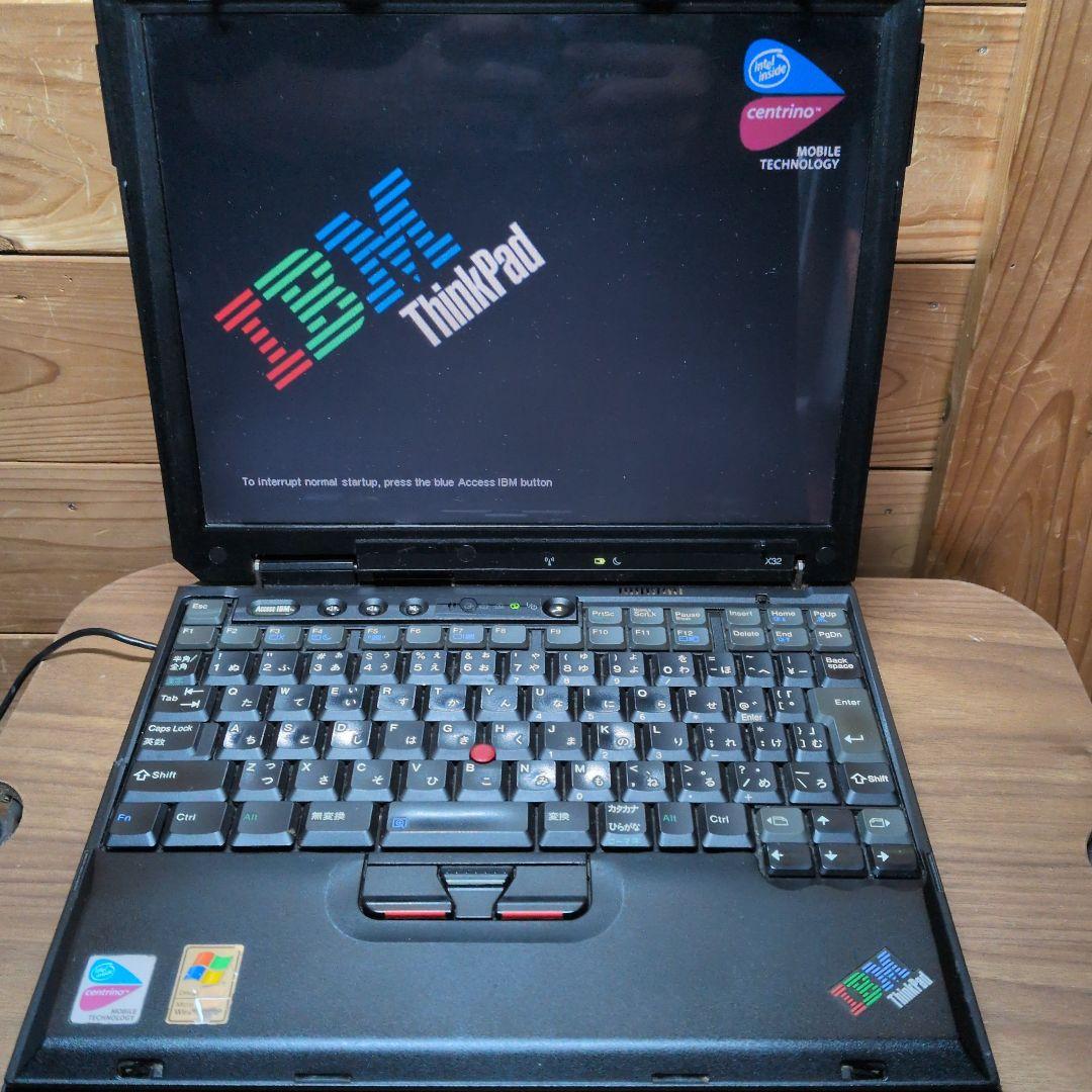 IBM THIKPAD X32 ドッキングステーションセット　起動、BIOSok IBM THIKPAD X32 ドッキングステーションセット 起動、BIOSok - メルカリ
