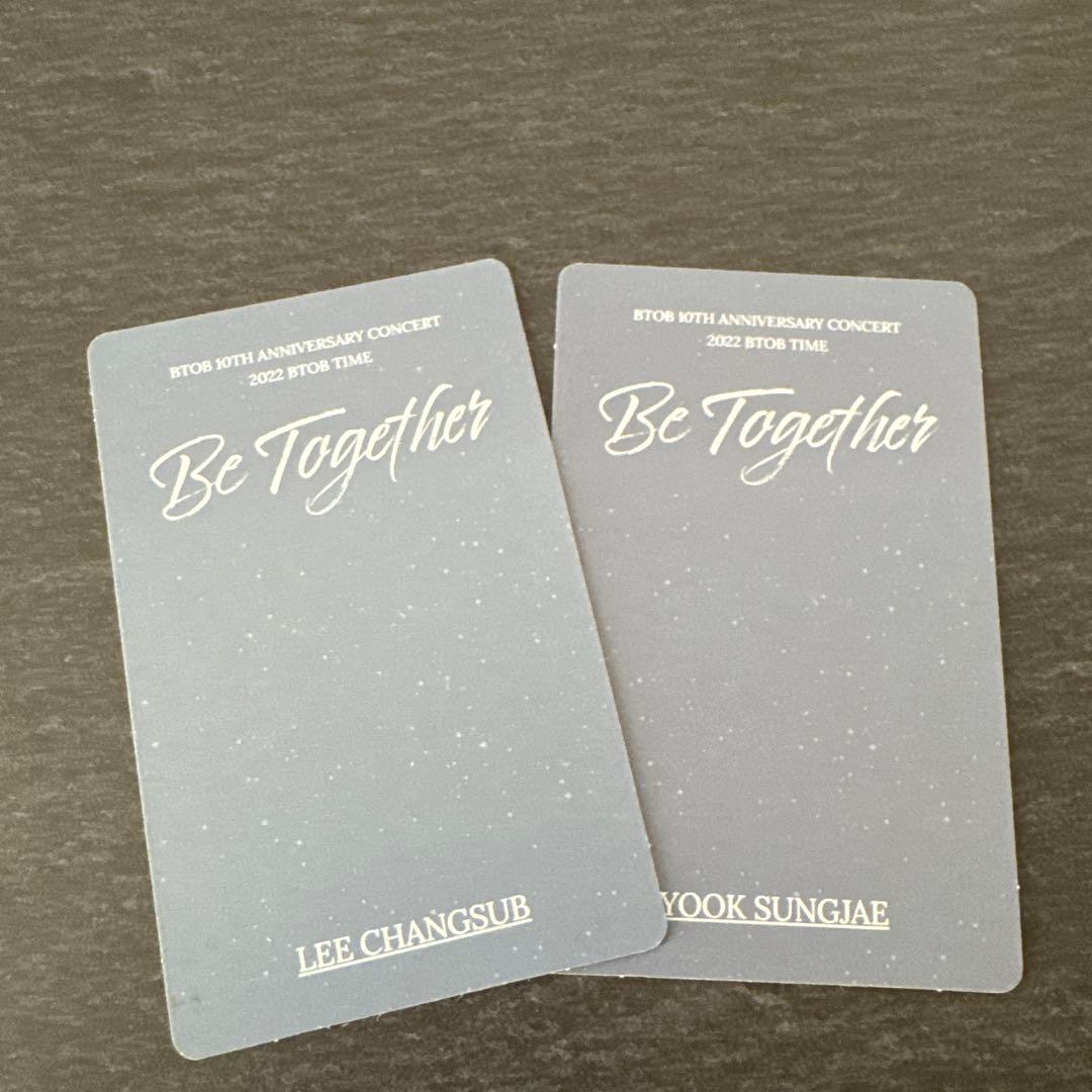 BTOB 10周年記念コンサート トレカ ソンジェ チャンソプ - メルカリ