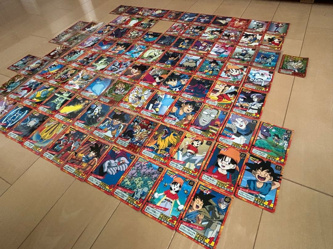 レア】ドラゴンボールGT カードダス 86枚 まとめ売り（セミコンプ