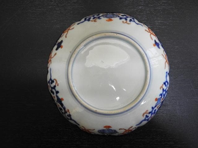 伊万里 色絵輪花皿 MA277 - メルカリ