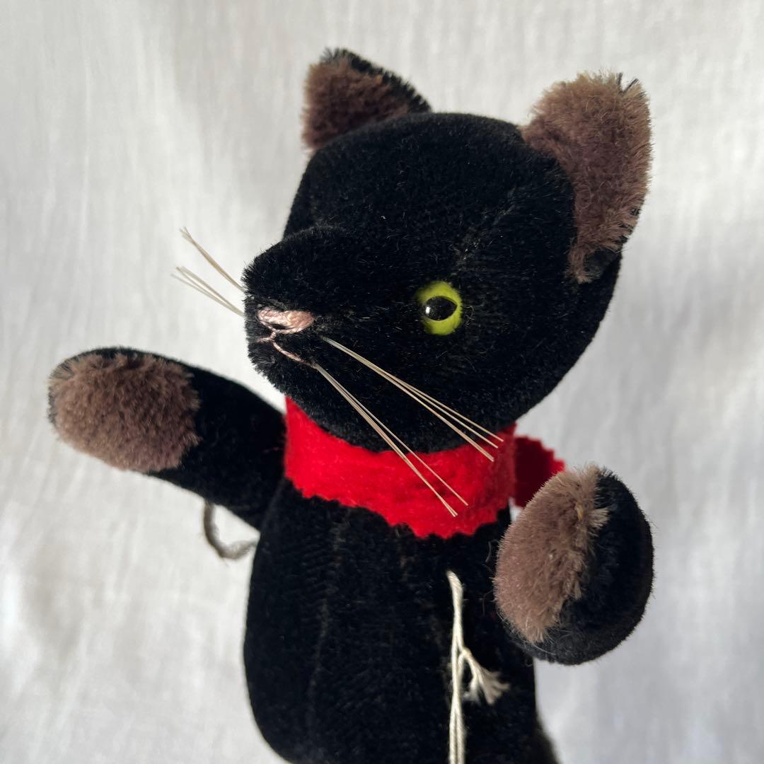 アンティーク ドイツ グリズリー社 黒ねこ
