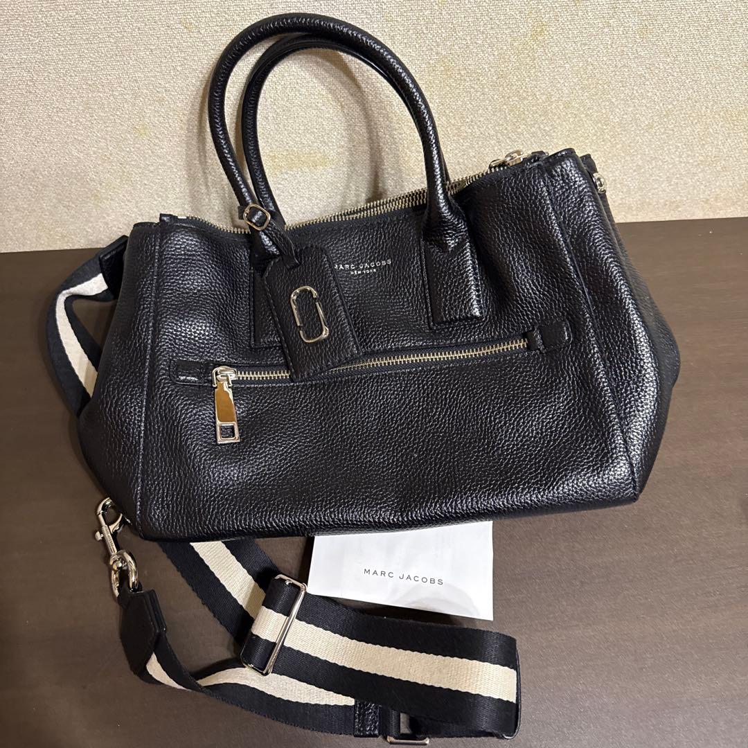 MARC JACOBS マークジェイコブス　レザー　2way バッグ　ブラック MARC JACOBS（マーク・ジェイコブス） ショルダーバッグ レディース