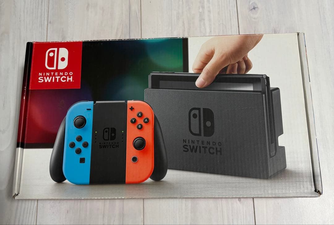 【ジャンク】Nintendo Switch ネオンブルー/ネオンレッド 本体 Nintendo Switch 本体【Joy-Con(L) ネオンブルー/(R) ネオンレッド