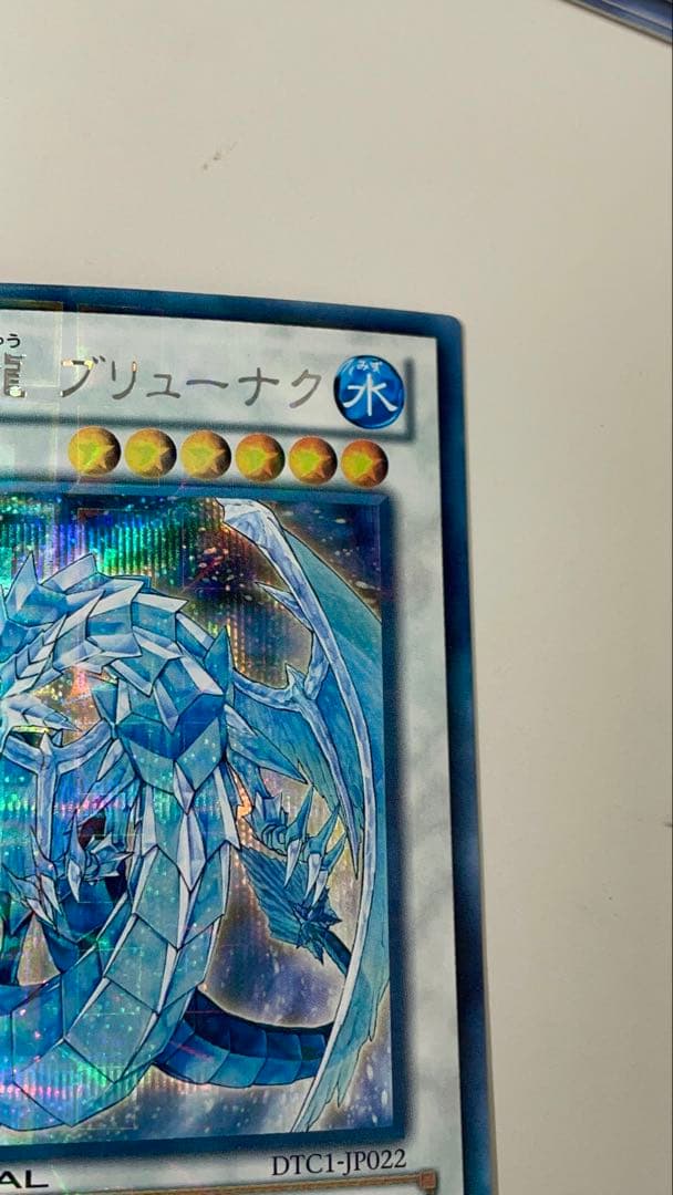 貴重】氷結界の龍ブリューナク DTC シークレット 【傷なし】【⚠︎微