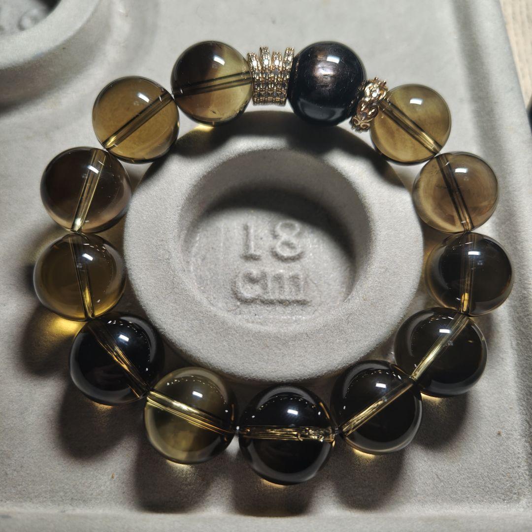 おまとめ専用です♡新作♡非加熱、非照射スモーキーシトリン、極みハイパーシーン