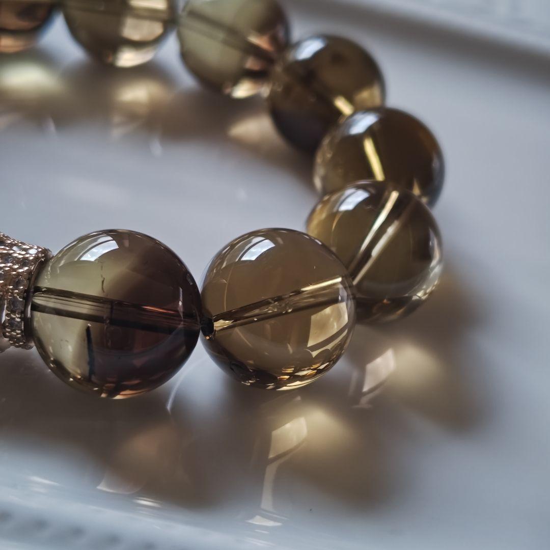 おまとめ専用です♡新作♡非加熱、非照射スモーキーシトリン、極みハイパーシーン