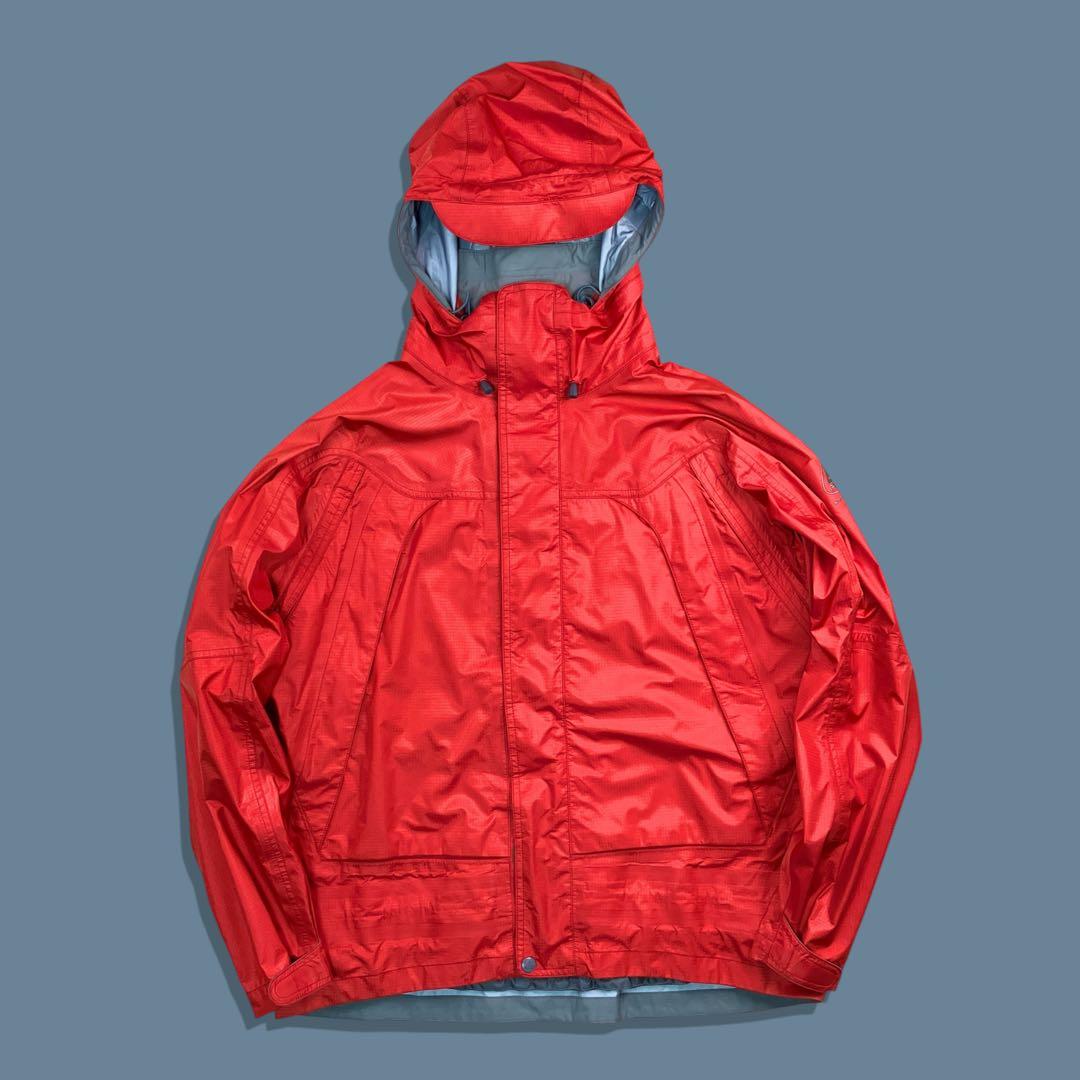 00s Y2K NIKE ACG ナイキ ナイロンシェルジャケット 赤 テック - メルカリ