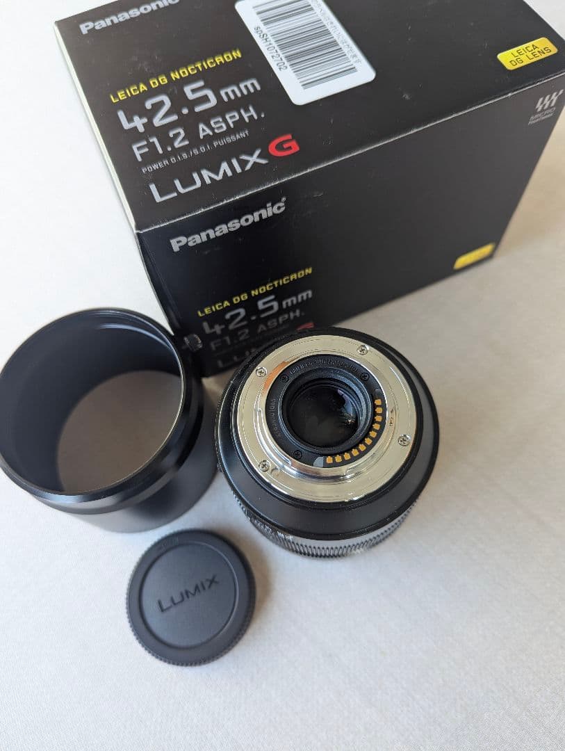 レンズ(単焦点) Panasonic LEICA DG NOCTICRON 42.5mm F1.2