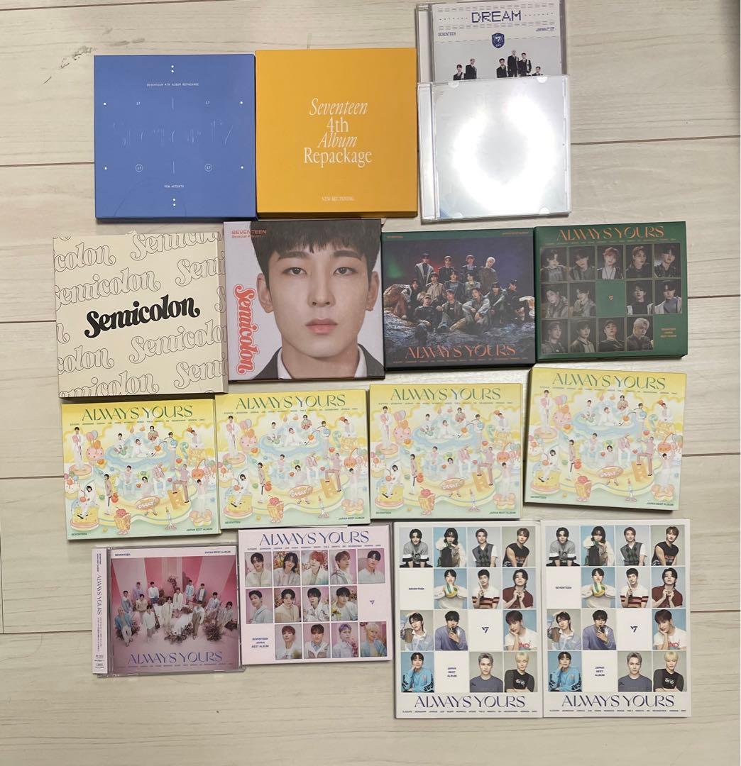 SEVENTEEN アルバム 雑誌 まとめ売り 88点 バラ売り⭕️ - メルカリ