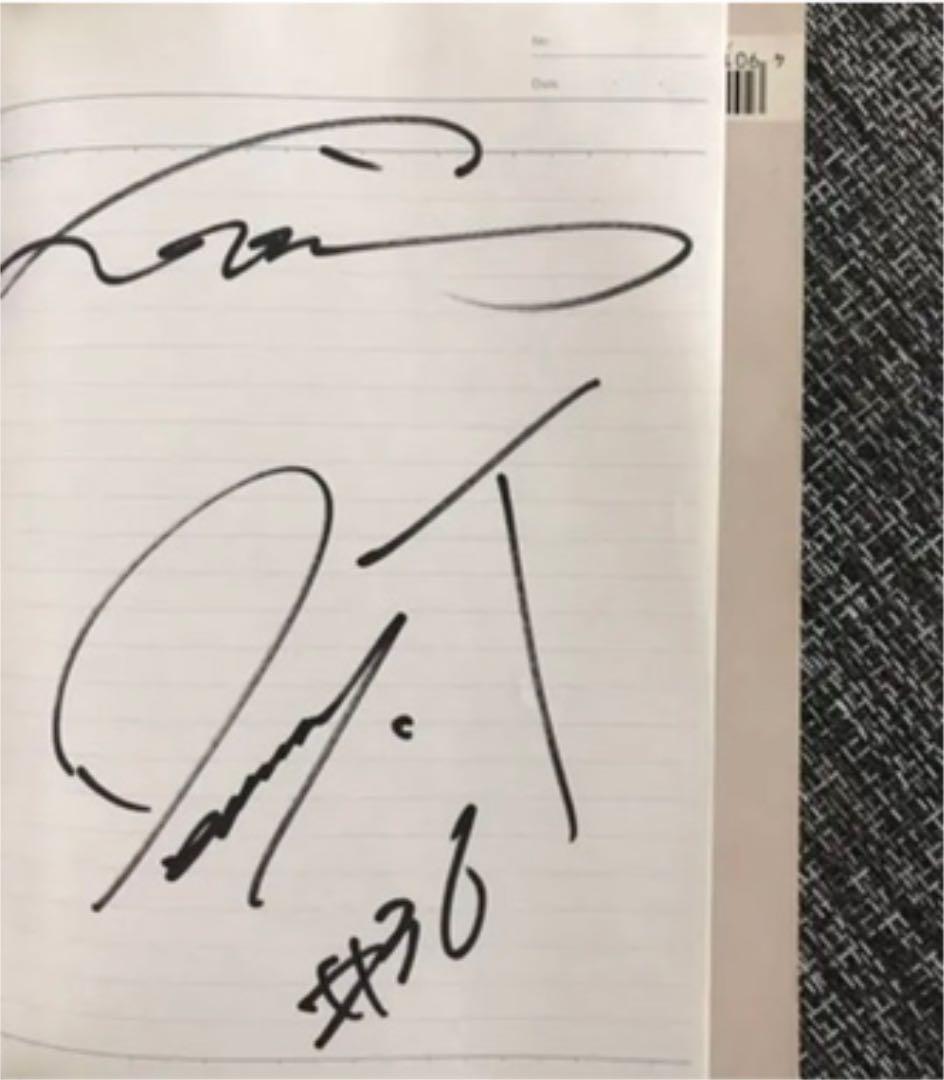 大特価！58人分セット】直筆サイン 大学ノート