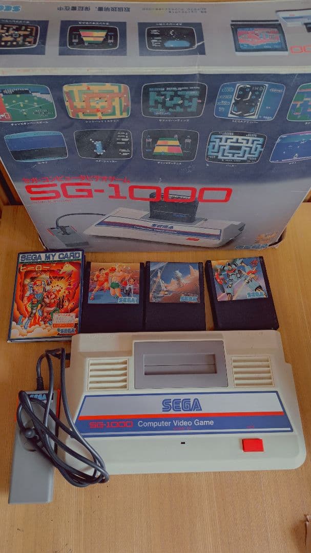 珍品・ジャンク品】SEGA SG-1000 ゲーム機セット