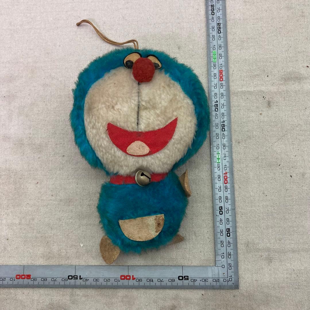希少☆昭和レトロ】ドラえもん ぬいぐるみ 鈴付き DORAEMON 当時物
