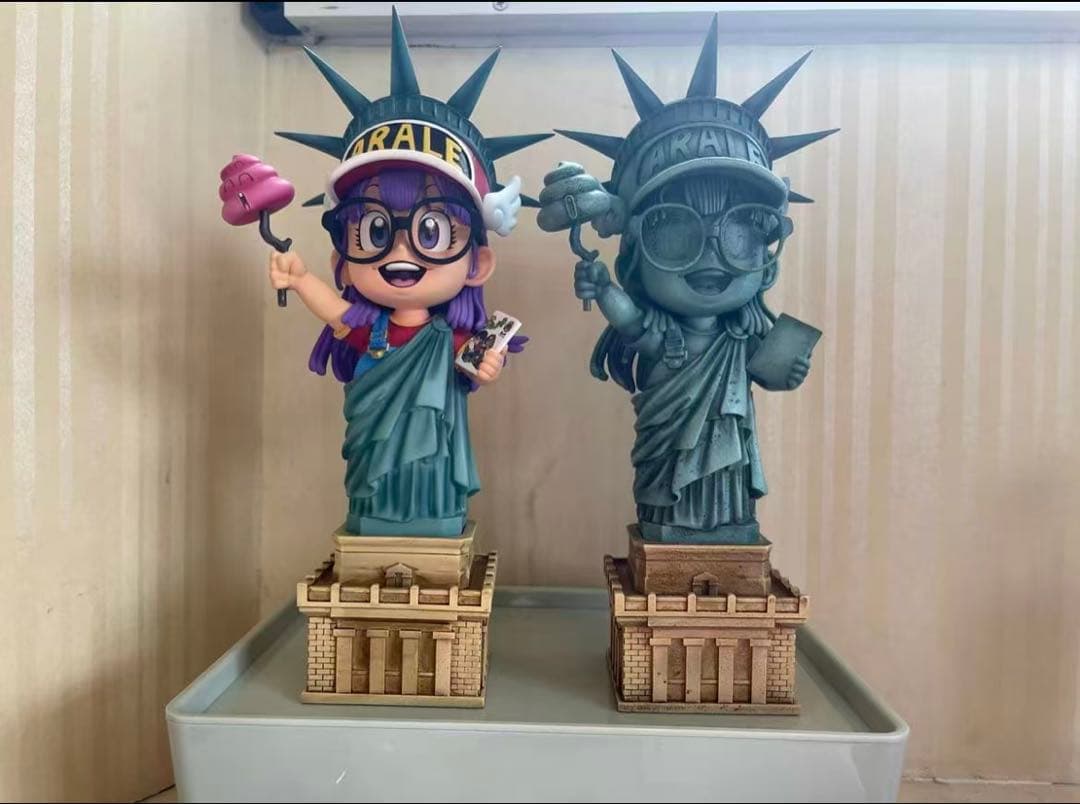 Dr.スランプZor-STUDIOパイロット自由の女神アラレちゃんB版フィギュア