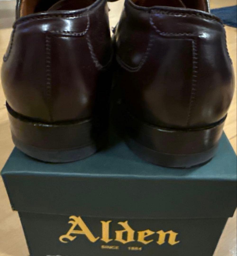 使用数回　極美品 Alden 54038 CORDOVAN No.8 9.5D