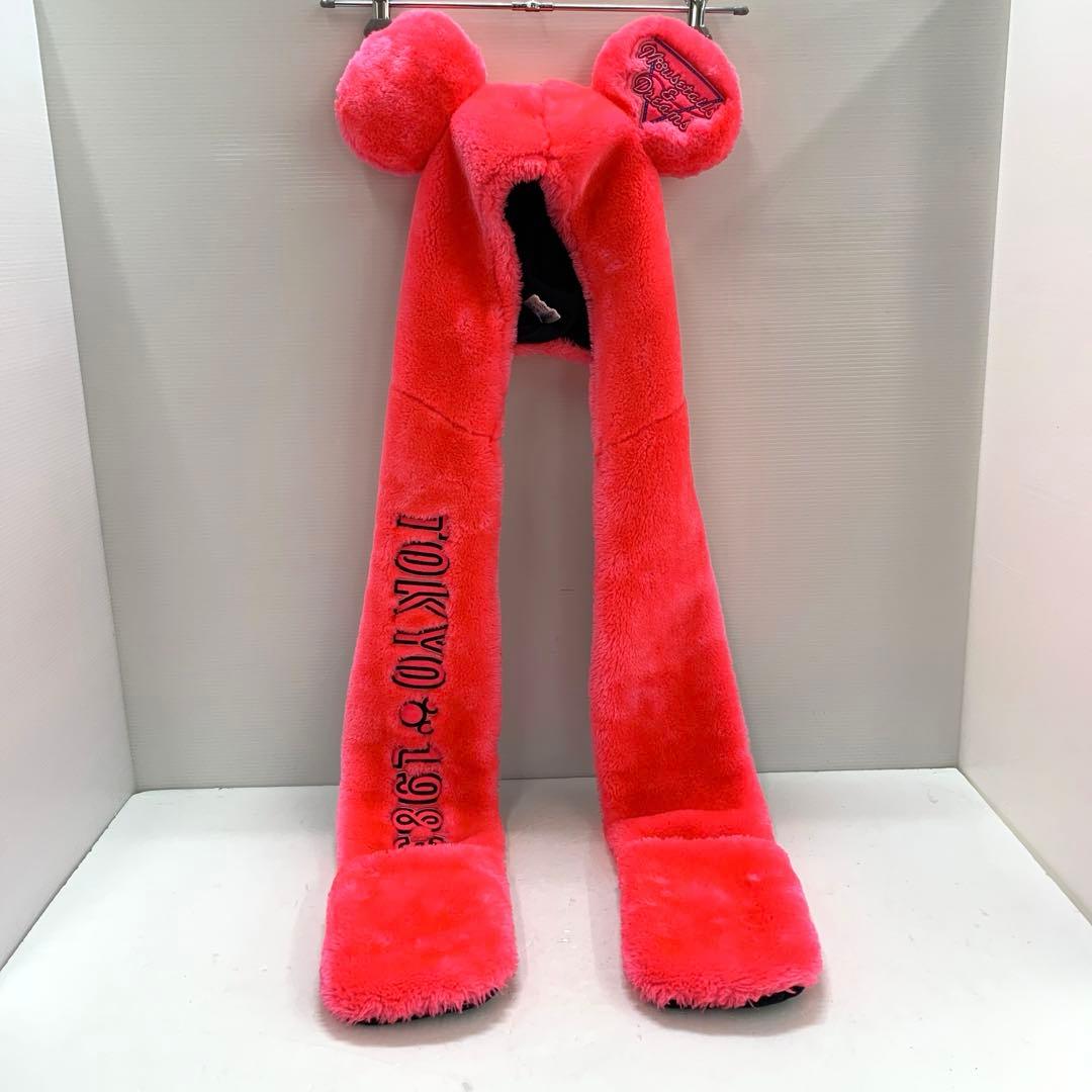 ディズニー フード付き マフラー ファン キャップ TOKYO 1983 - メルカリ