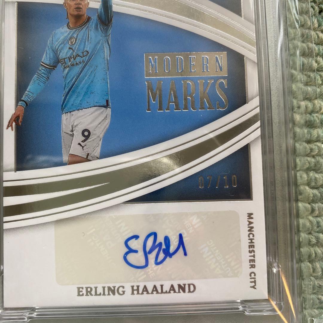 PSA9 ◎超希少◎ アーリングハーランド 7/10 直筆サインカード - メルカリ