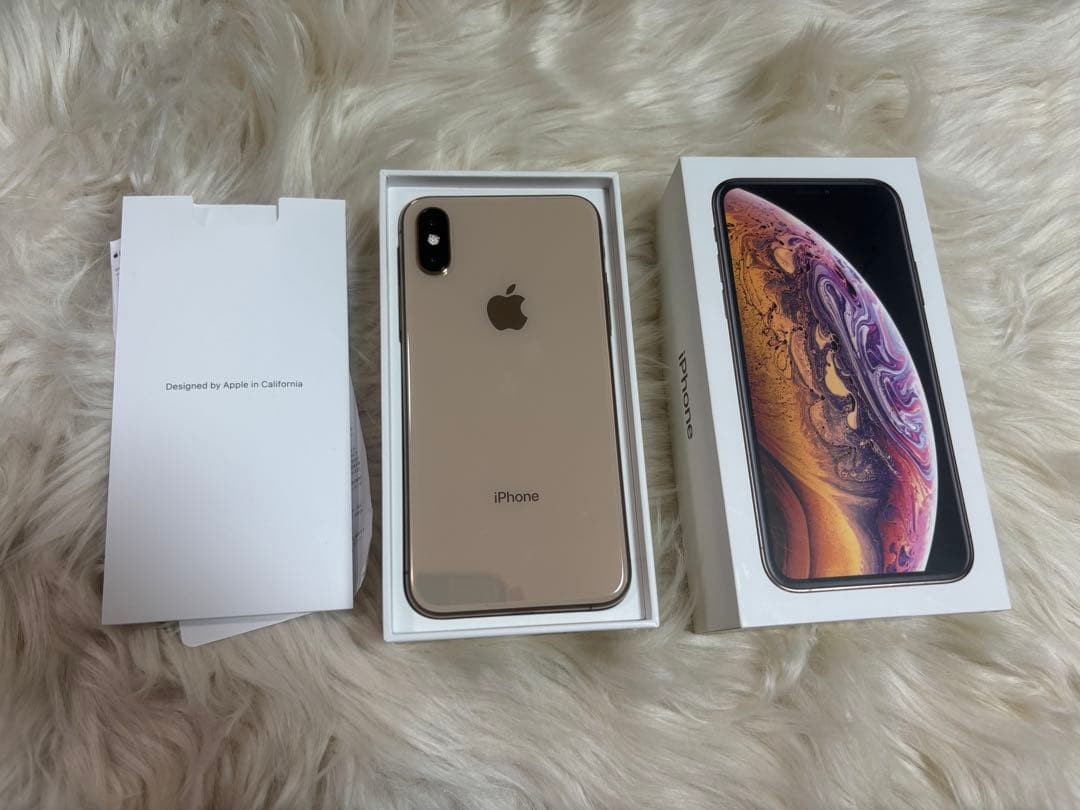 美品】iPhone xs 256GB ゴールド本体 - メルカリ