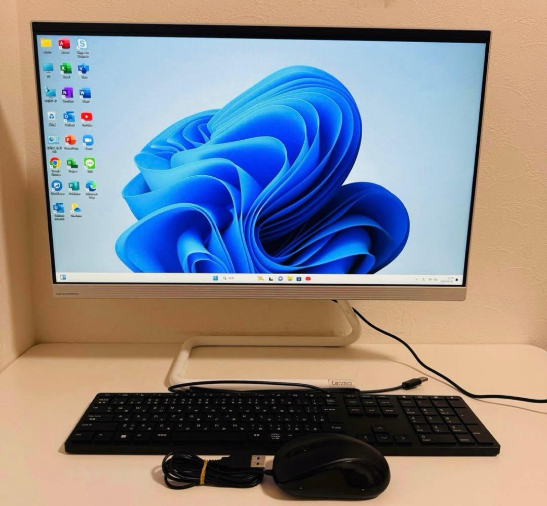 Y618 LENOVOノートパソコン1TB大容量メモリ8G Win11オフィス付