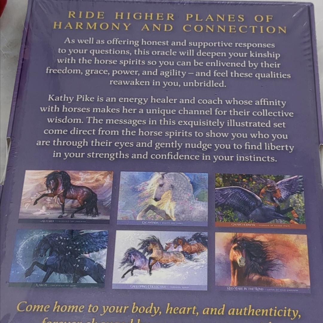 正規品オラクルカード】超希少✨美しく幻想的な聖なる馬のオラクル