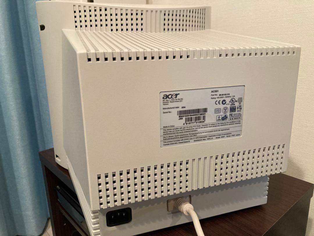 新古品】Acer AC501 15インチ CRTモニター 元箱付 動作確認済 - メルカリ