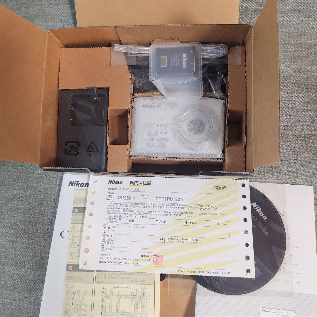 【希少】 Nikon Coolpix S210 シルバー Amazon | Nikon デジタルカメラ COOLPIX (クールピクス) S210 ブライト