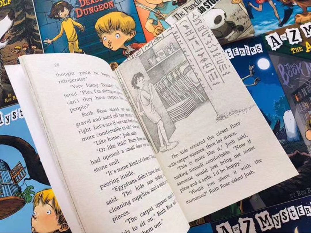 春休みセールA-z mysteries,cam jansen4セット