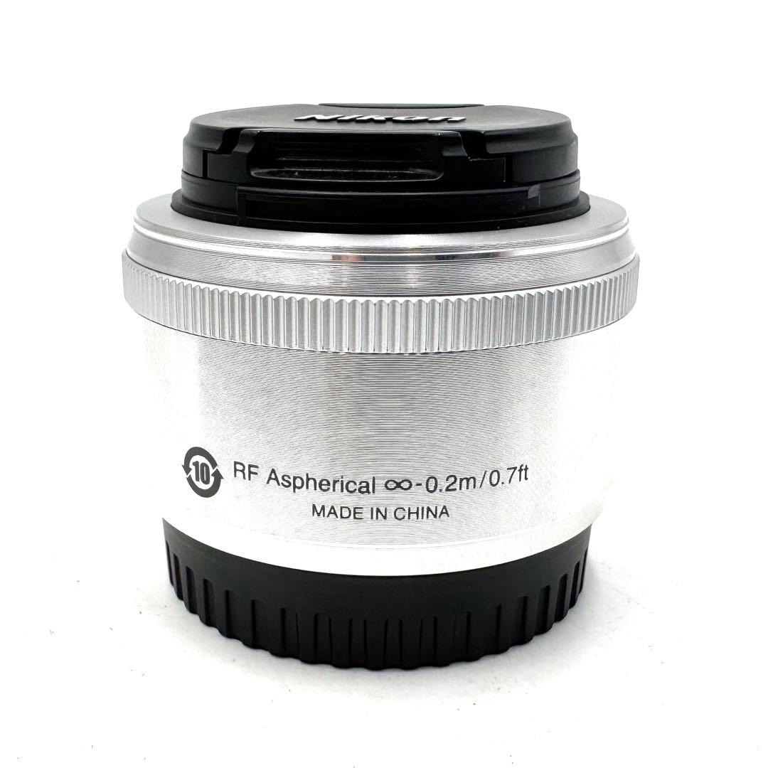 動作良好 美品 Nikon ニコン 1 18.5mm F1.8 シルバー