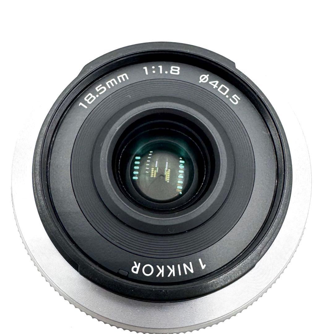 動作良好 美品 Nikon ニコン 1 18.5mm F1.8 シルバー