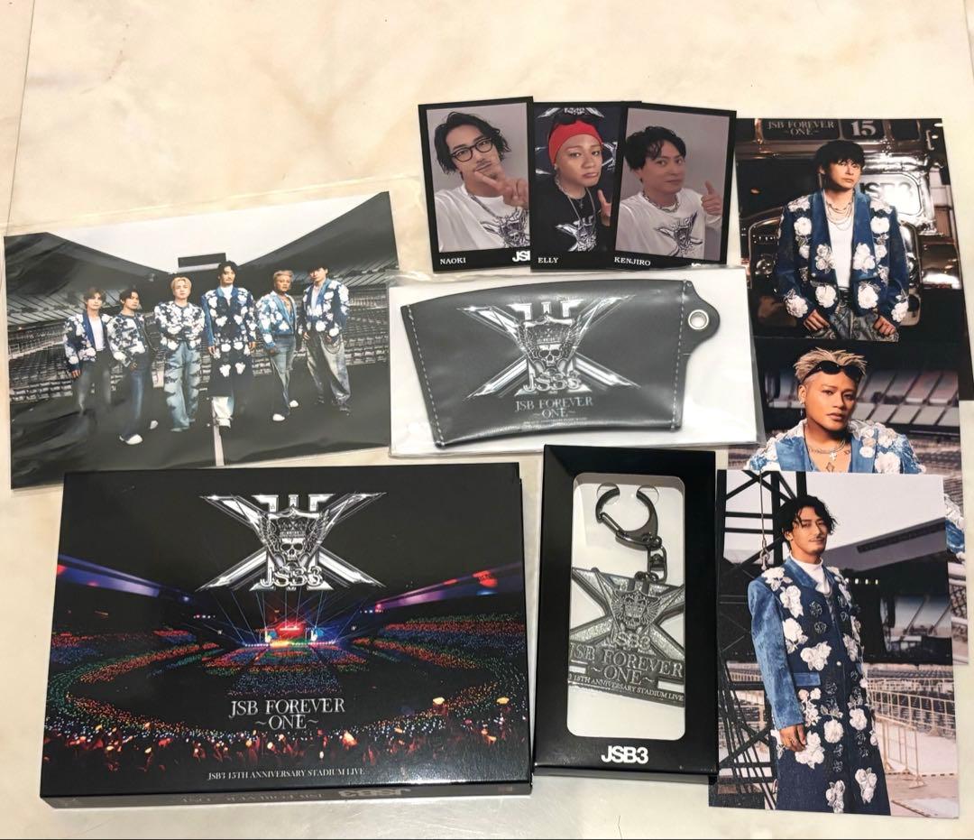 三代目JSB FOREVER ～ONE～ スタジアム ライブDVD キーホルダー 三代目 J SOUL BROTHERS OFFICIAL FAN CLUB