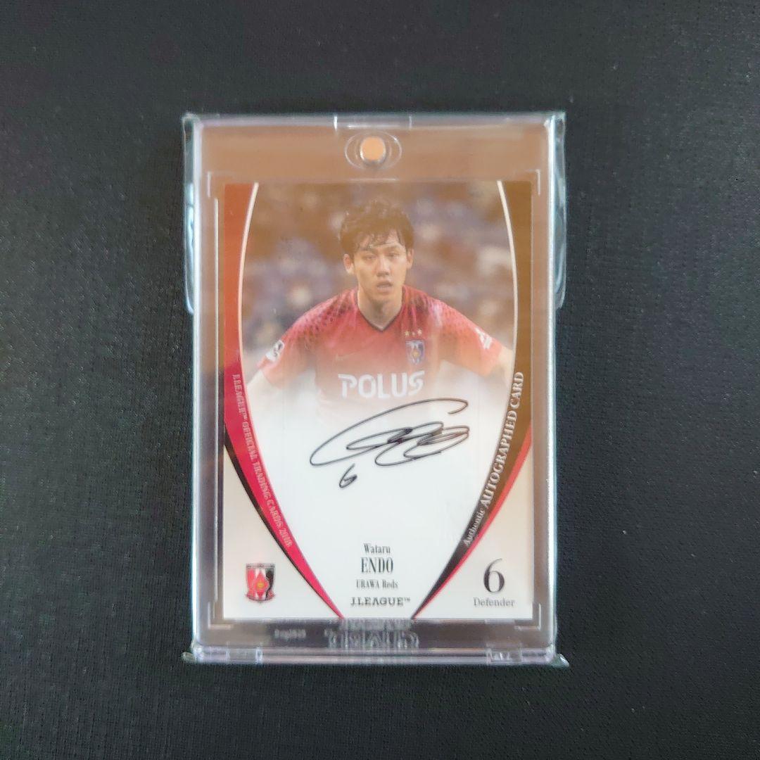2018 Jリーグ 浦和レッズ 遠藤航 直筆サインカード 2018 Jリーグ 浦和レッズ 遠藤航 直筆サインカード