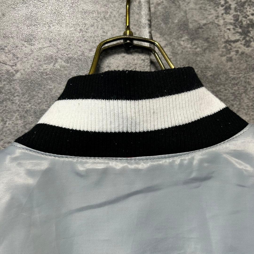 90s スターター NFL レイダース スタジャン XXL シルバー 長瀬智也