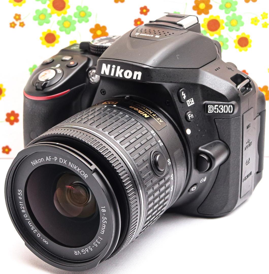 ニコン Nikon D5300 ☆初心者歓迎☆軽量バリアングル☆高機能一眼レフ！ 快適なWi-Fi、バリアングル液晶も備えた高機動一眼レフ ニコン「D5300