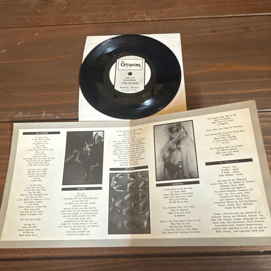 The Offspring Baghdad 7インチシングル - メルカリ