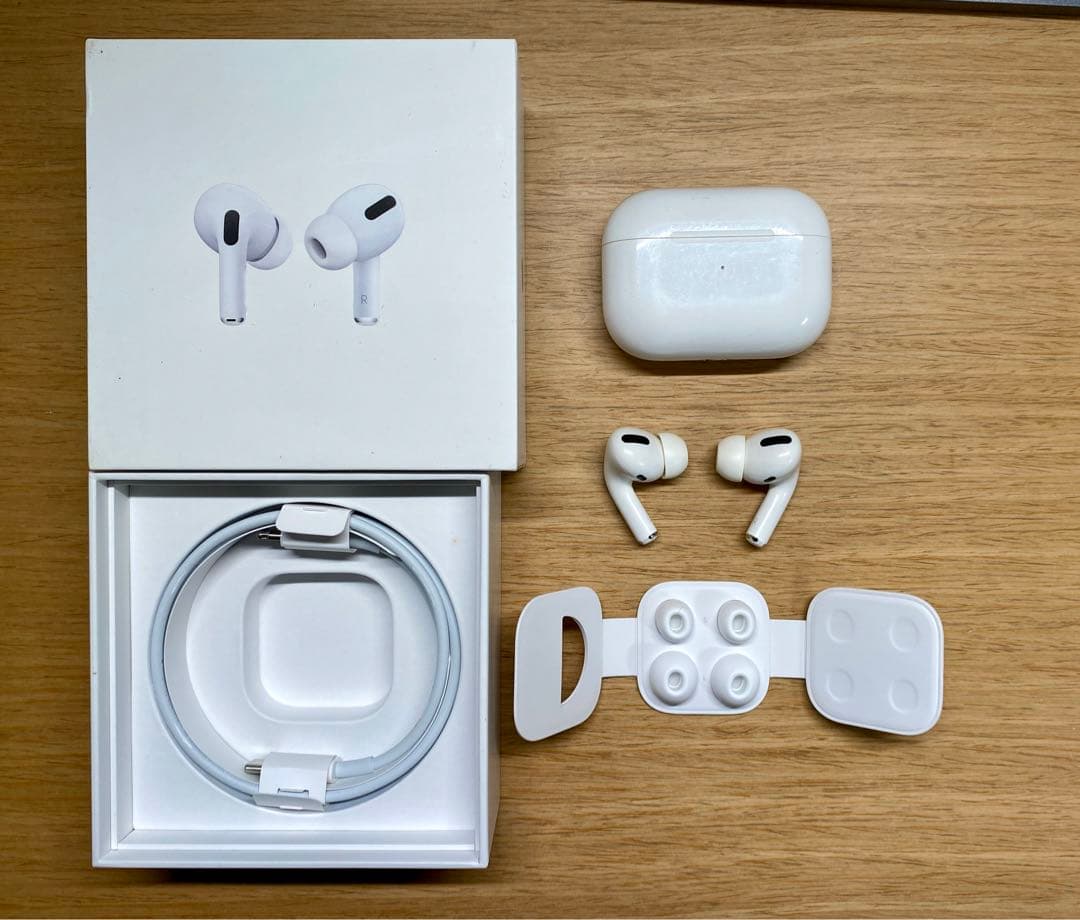 Apple純正】AirPods Pro 第1世代 フルセット - メルカリ