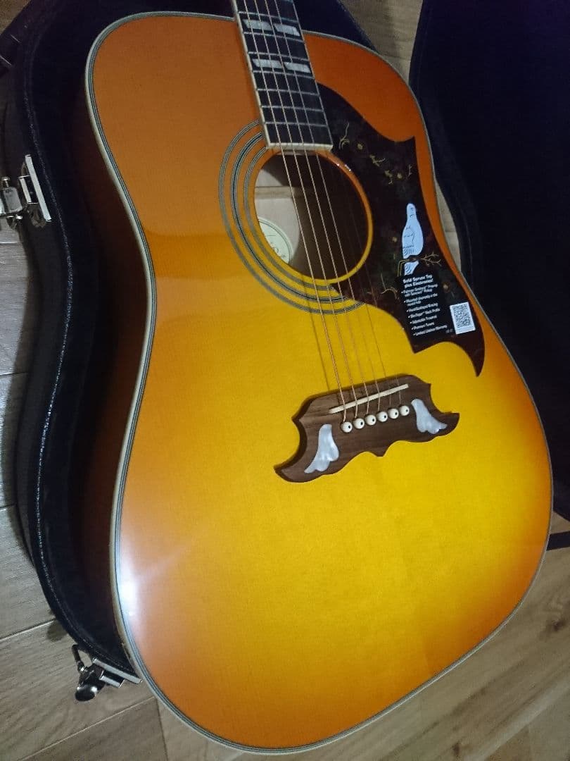 とにかくキレイ❗Epiphone Dove Pro アコースティックギターとにかく