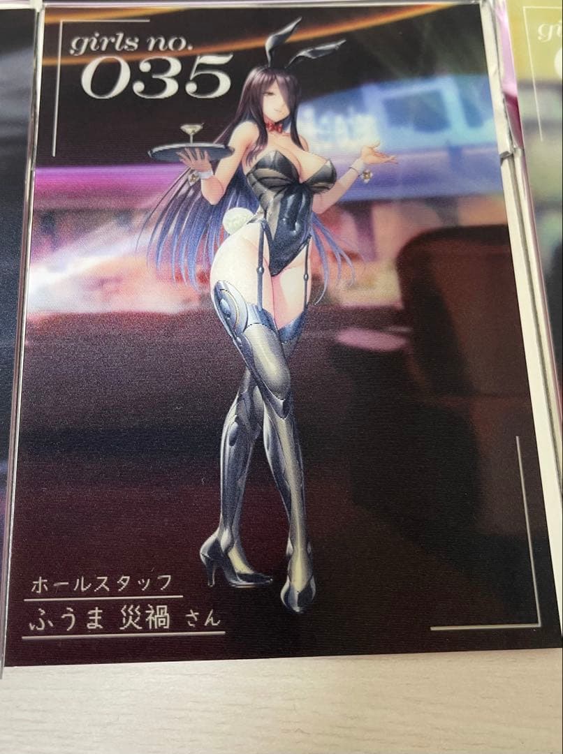 対魔忍 RPGX 3Dレンチキュラーカード 全9種類セット 葵渚 カガミ