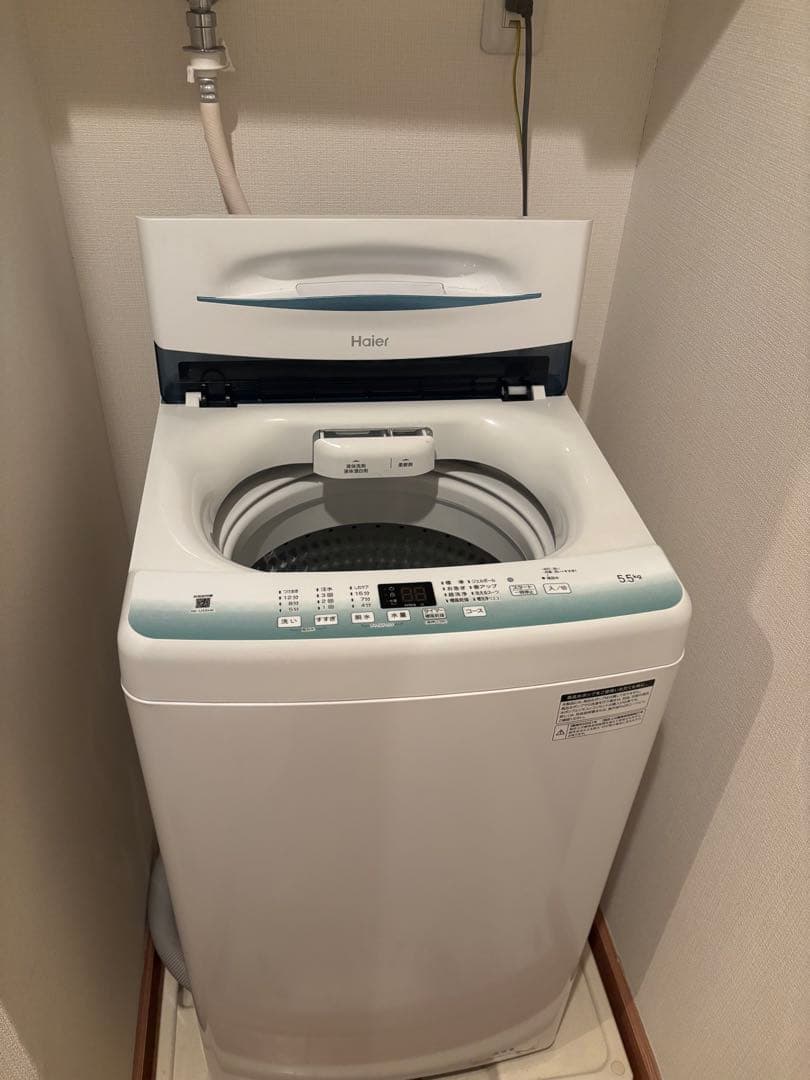 ハイアール 縦型洗濯機 55L JW-U55LK y900000017968.jpg