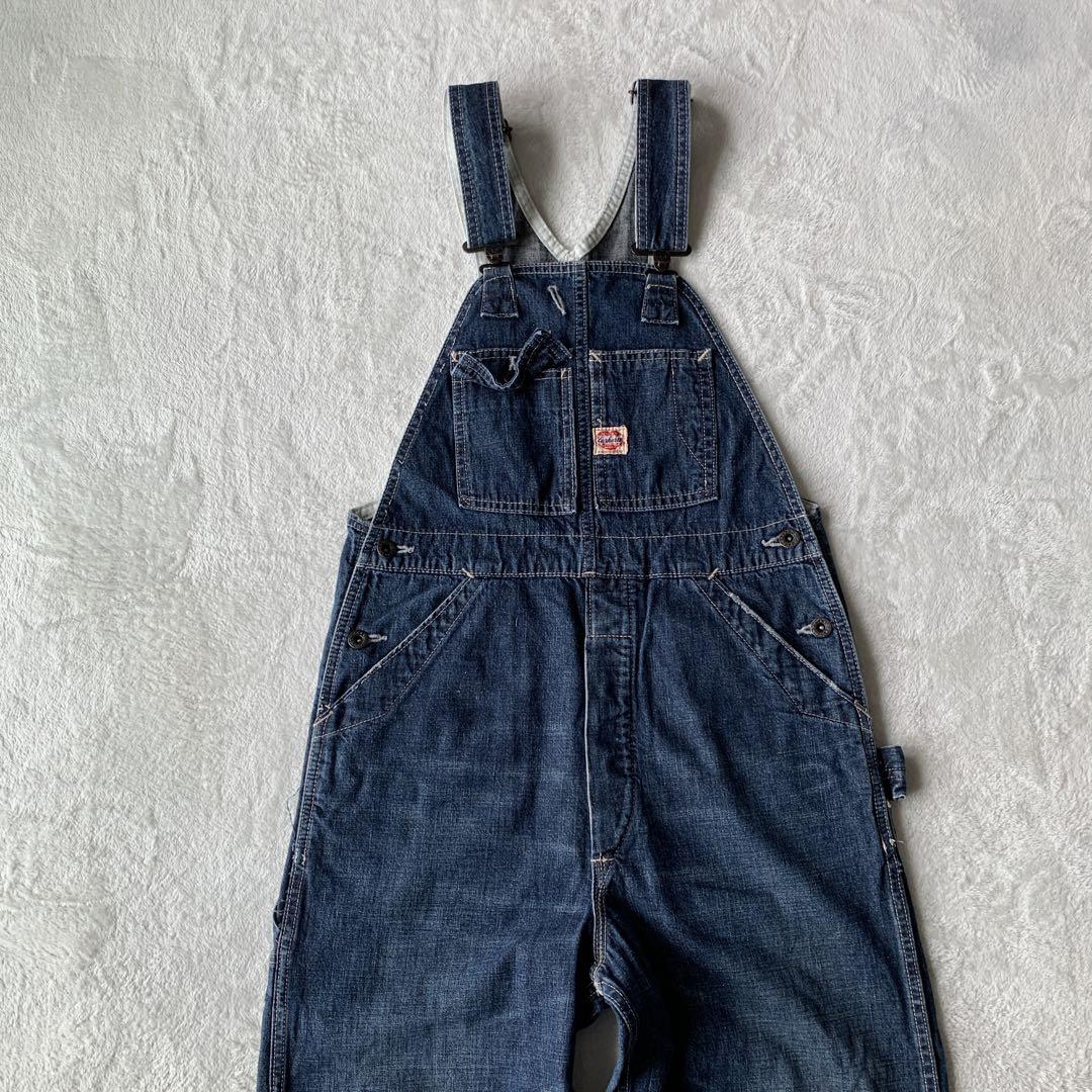 限定40〜50s 復刻 Carhartt カーハート ハートタグ オーバーオール
