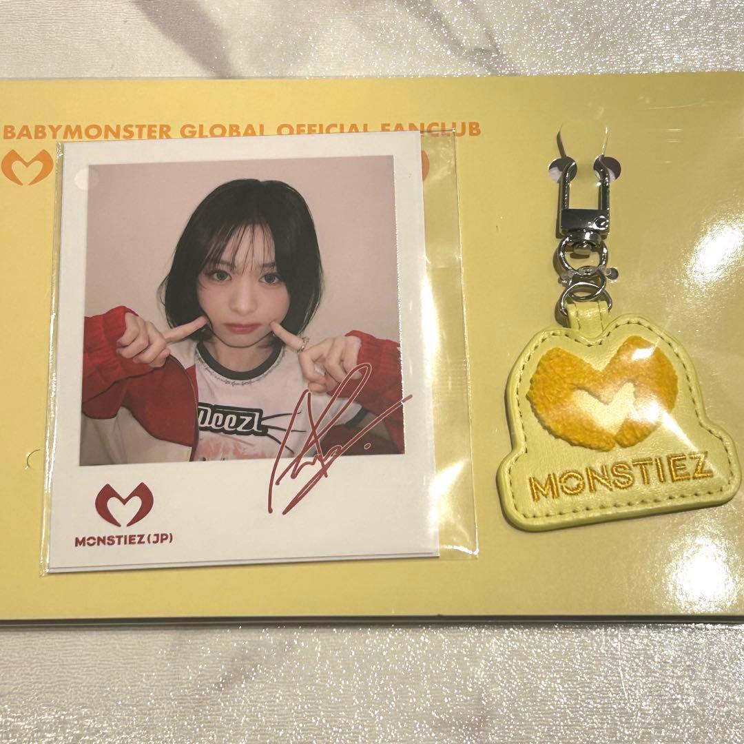 babymonster アヒョン ファンクラブ 継続特典 ポロライド トレカ