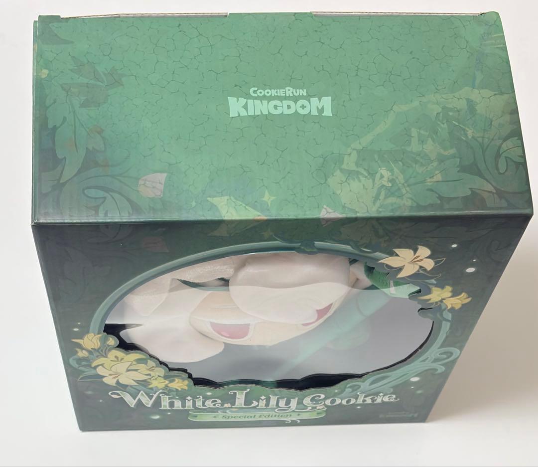 クッキーラン キングダム 4周年 ホワイトリリークッキー ぬいぐるみ