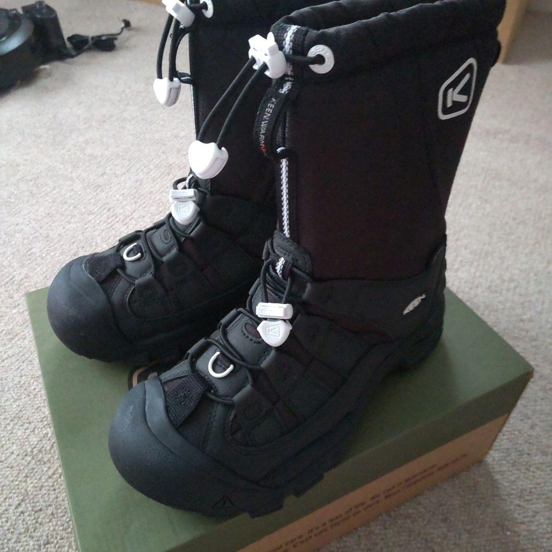 キーン ブーツ シューズ 黒 23.5 新品 訳あり