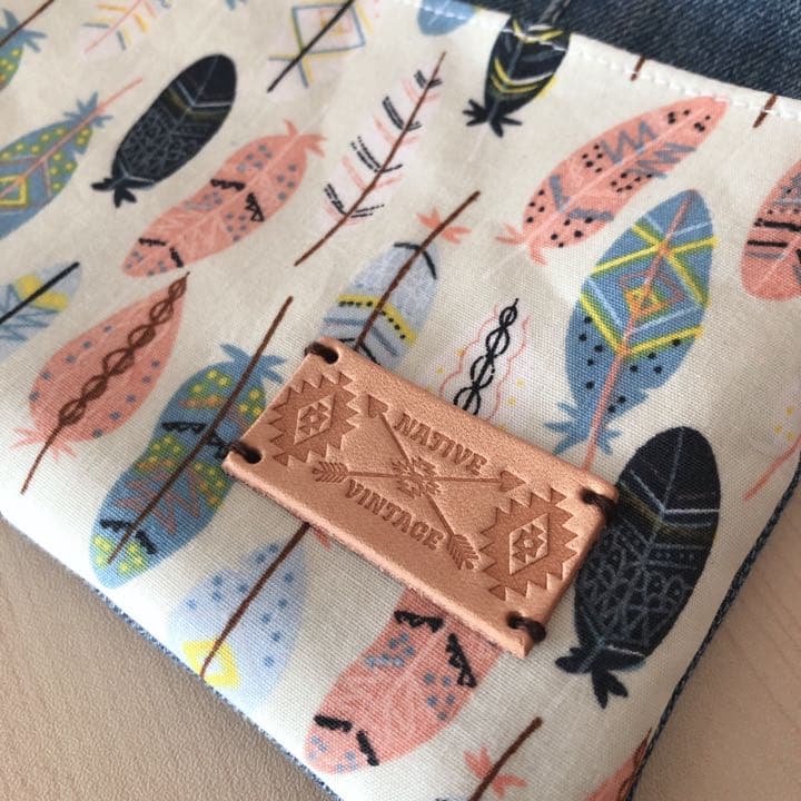 338.デニムリメイク❤︎サコッシュ 携帯ポーチ - メルカリ