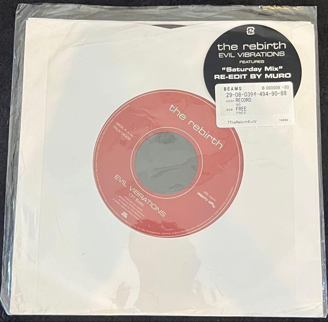 初回盤 EVIL VIBRATIONS DJ MURO RE-EDIT 7インチ