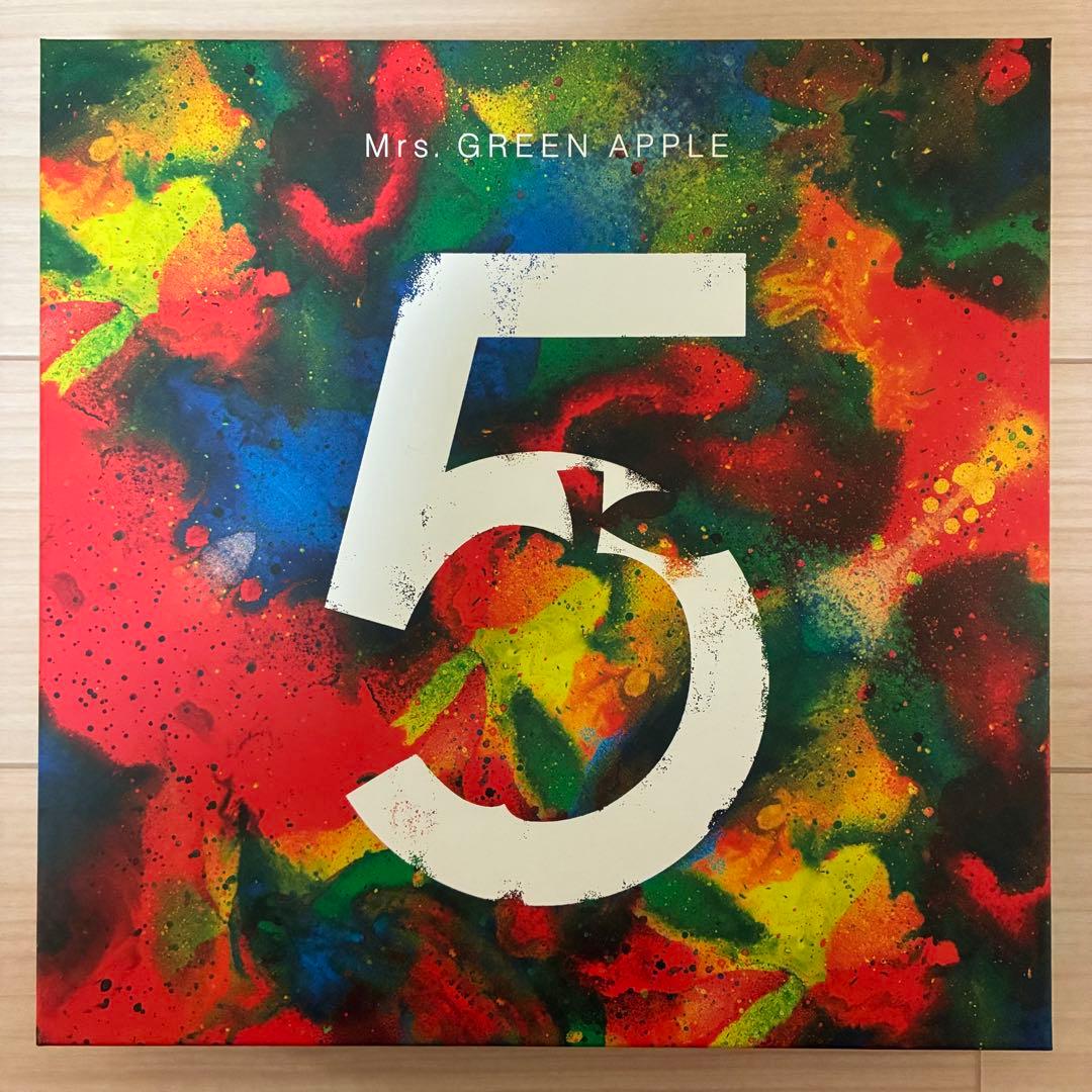 Mrs. GREEN APPLE 5 COMPLETE BOX ※Tシャツ無し 5 COMPLETE BOX [完全生産限定][CD][+DVD][+Blu-ray][+Tシャツ][+