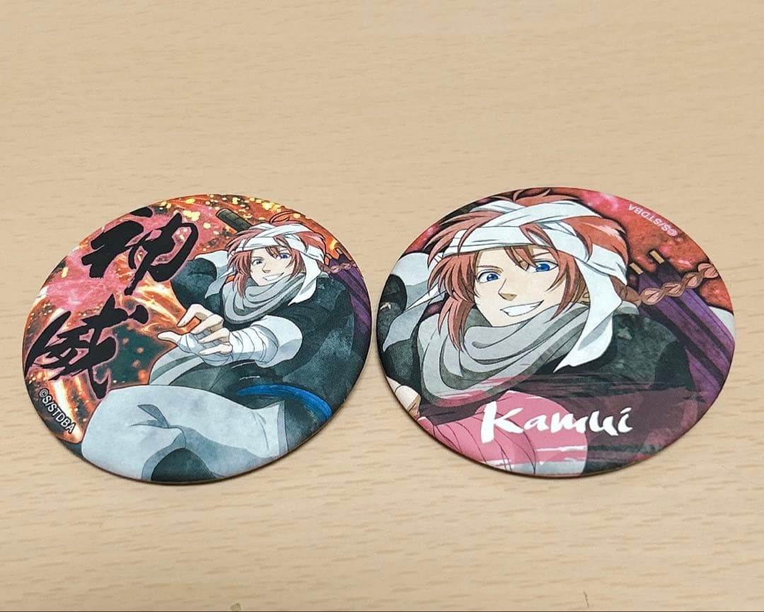 銀魂 神威 缶バッジ2種 - メルカリ