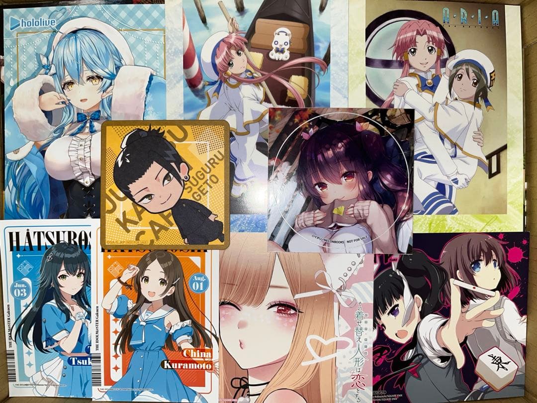 アニメグッズ キャラクター 特典 紙雑貨 紙類 1500点以上 大量 まとめ