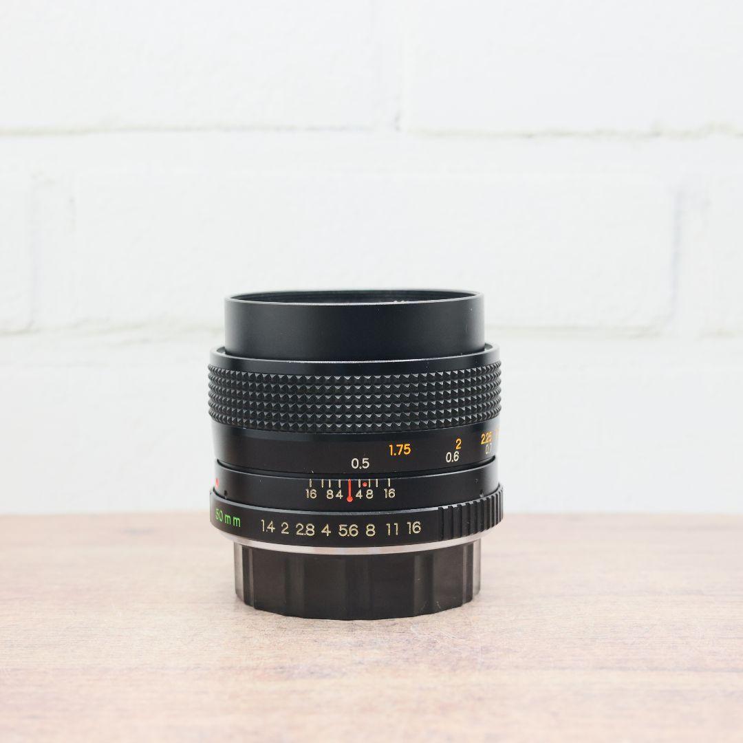 《希少》YASHICA LENS ML 50mm F1.4 後期型 【良品】