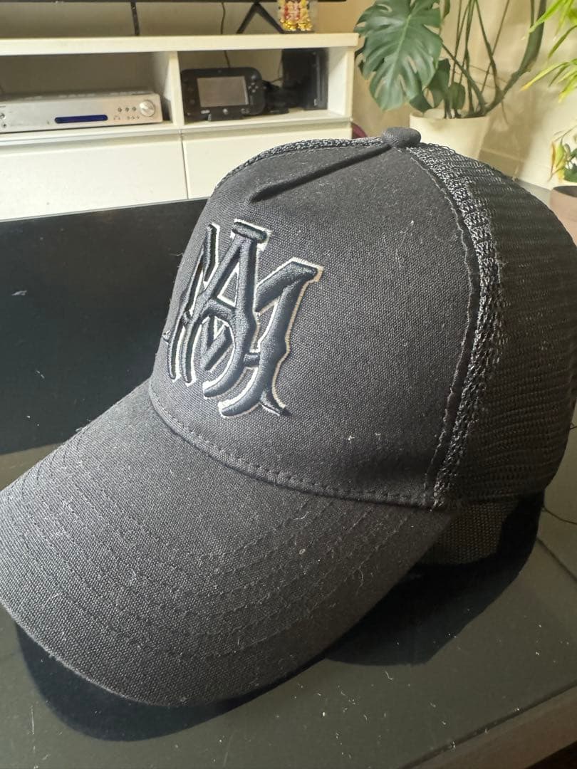 AMIRI ブラック キャップ メッシュ - メルカリ