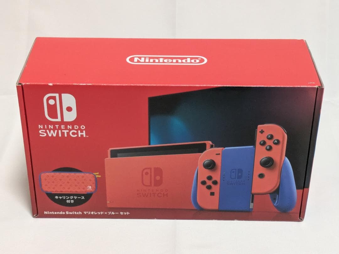 【美品】Nintendo Switch マリオカラーセット（バッテリー強化版） 美品】Nintendo Switch マリオカラーセット（バッテリー強化版
